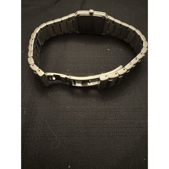 Coach Signature C rectangular watch stainless steel bracelet - Picture 7 of 9